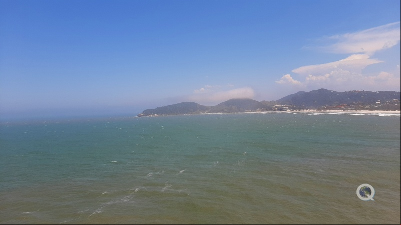 Praia do Rosa vista da trilha para a Praia Vermelha - Imbituba - Litoral Catarinense - Estado de Santa Catarina - Regi